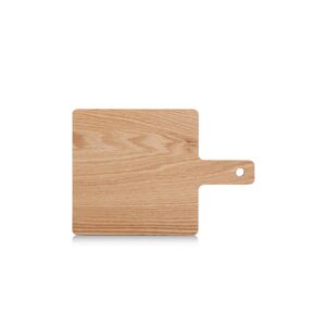 Schneide-/Servierbrett mit Griff, Eiche