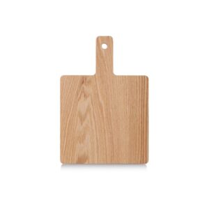 Schneide-/Servierbrett mit Griff, Eiche