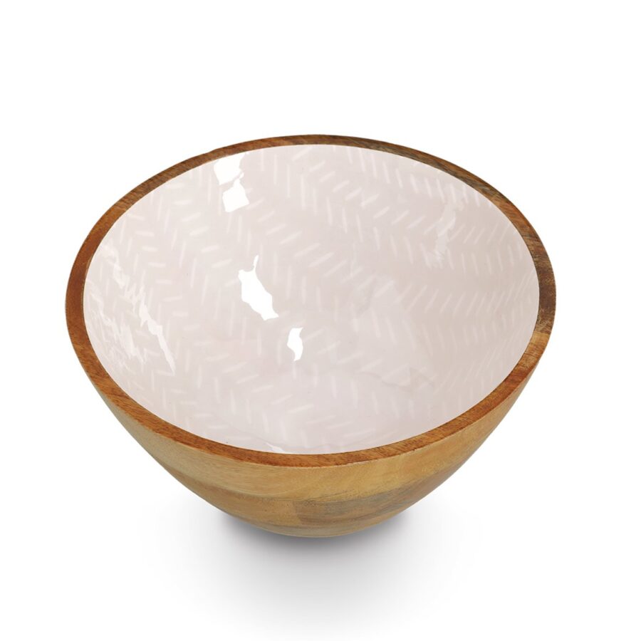 Schale, Mangoholz, beige