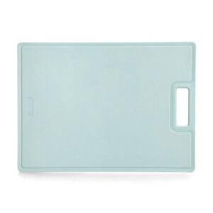 Schneidebrett, Kunststoff, graublau