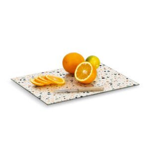 Glasschneideplatte "Terrazzo"