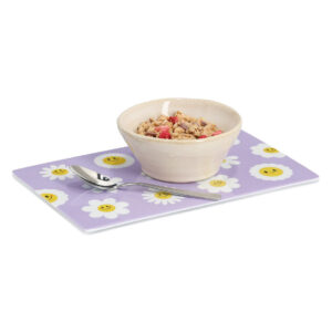 Frühstücksbrettchen "Happy Flowers", Melamin