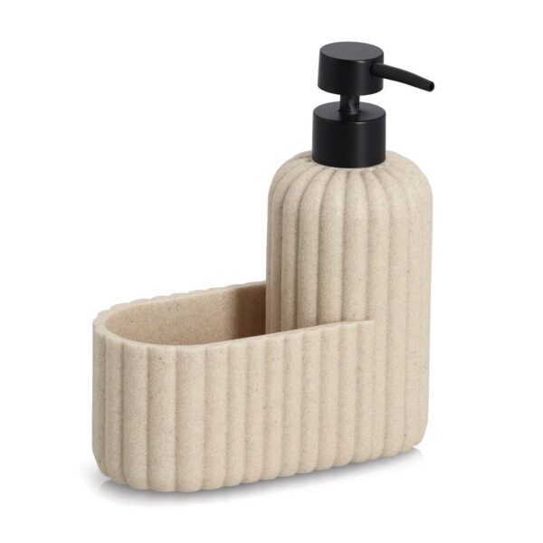 Spülbecken-Organizer, Polyresin, beige