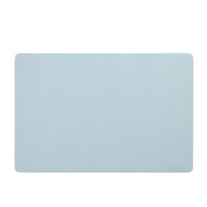 Platzset "two tone", Kunstleder, mint/schwarz