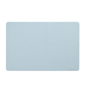 Platzset "two tone", Kunstleder, mint/schwarz