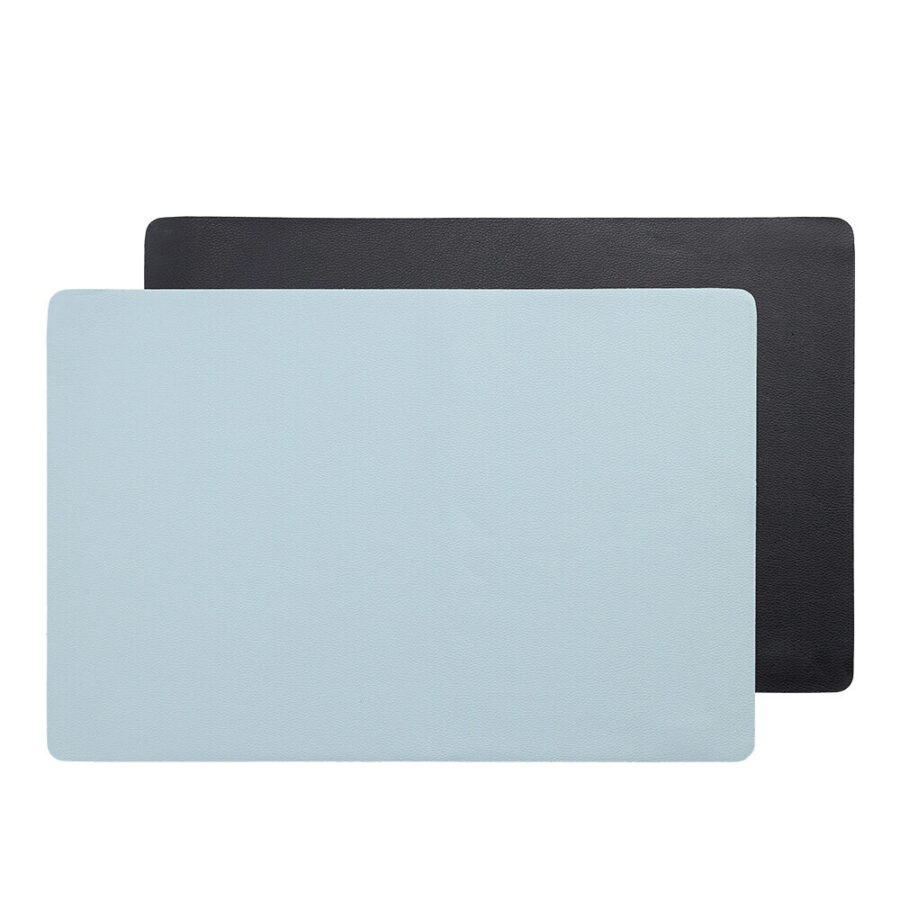 Platzset "two tone", Kunstleder, mint/schwarz – Ansicht 11