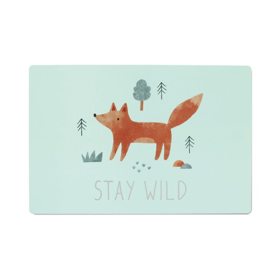 Platzset "Stay wild", Kunststoff