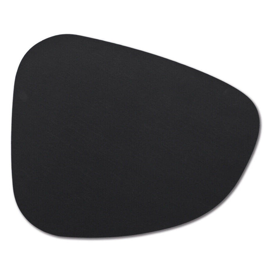 Platzset "2 tone", Kunstleder, schwarz/dunkelgrün