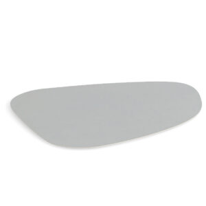 Platzset "2 tone", Kunstleder, greige/grau