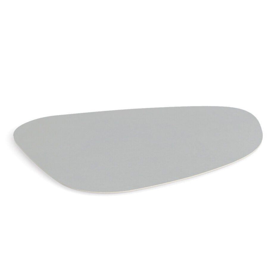 Platzset "2 tone", Kunstleder, greige/grau