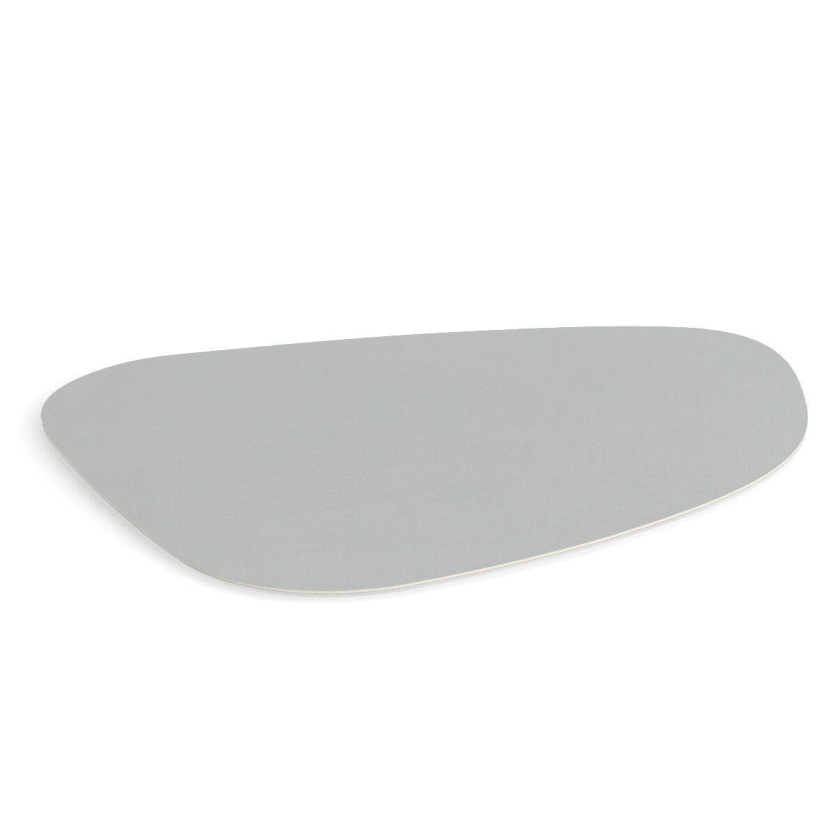 Platzset "2 tone", Kunstleder, greige/grau