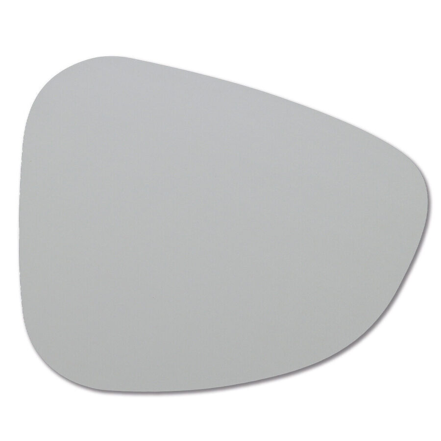 Platzset "2 tone", Kunstleder, greige/grau