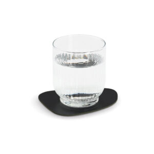 Glasuntersetzer-Set "2 tone", 4-tlg., Kunstleder,