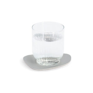 Glasuntersetzer-Set "2 tone", 4-tlg., Kunstleder,