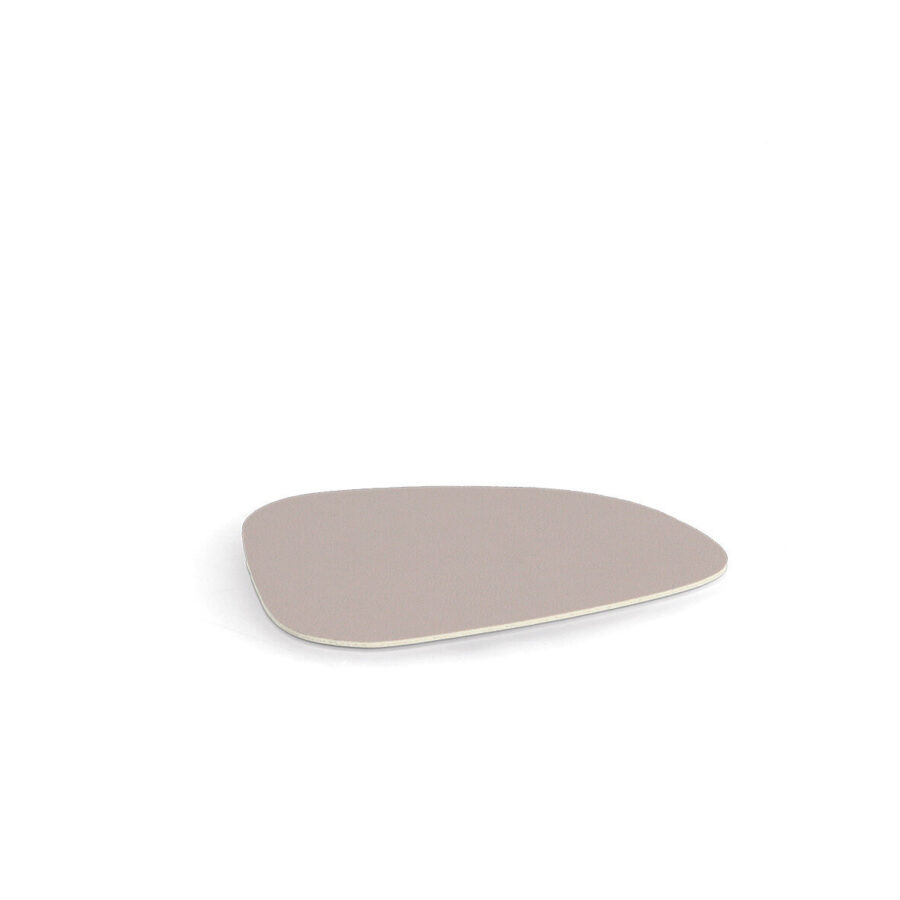 Glasuntersetzer-Set "2 tone", 4-tlg., Kunstleder,