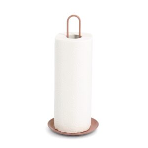 Küchenrollenhalter, Metall, mocca