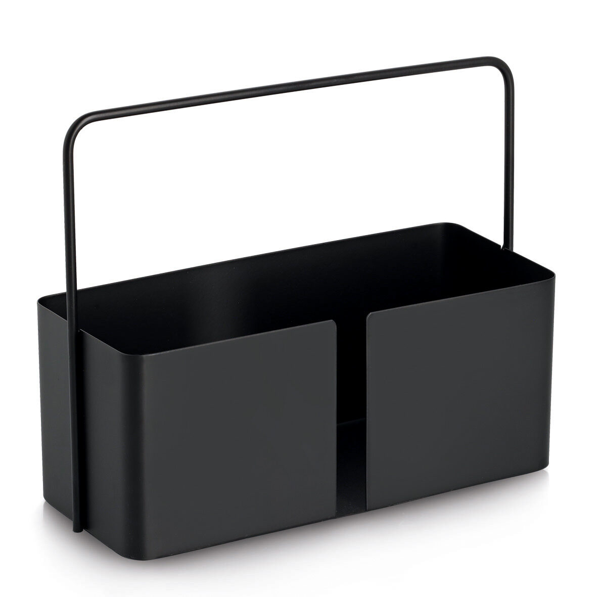 Tragekorb, Metall, schwarz