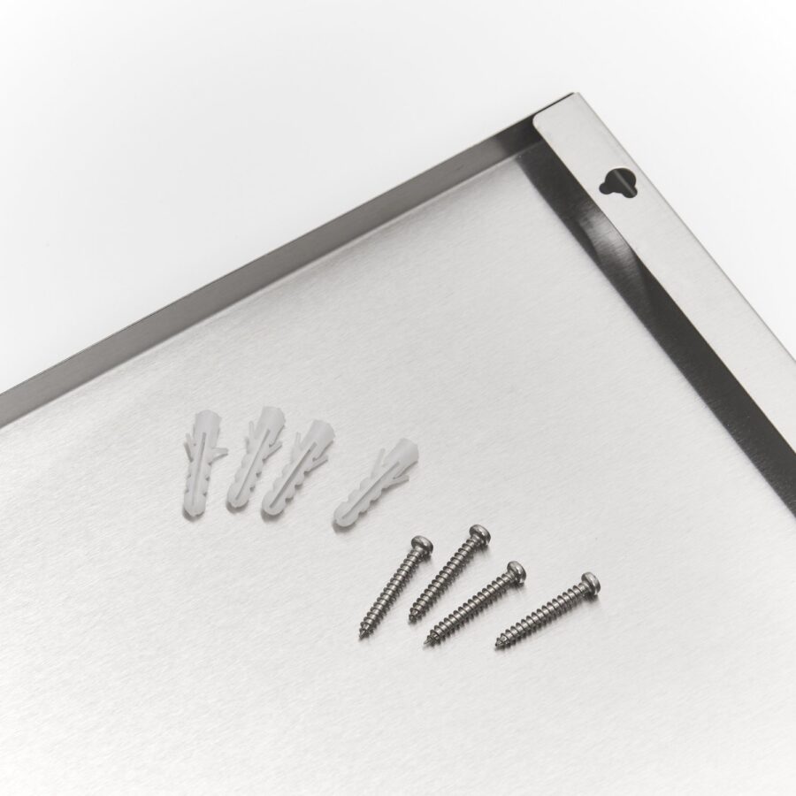 Magnettafel, Edelstahl – Ansicht 6