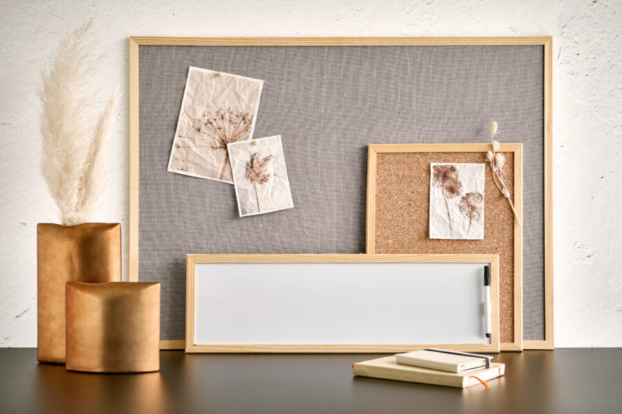 Magnet-/Schreibtafel, Metall/Kiefer – Lifestyle 2