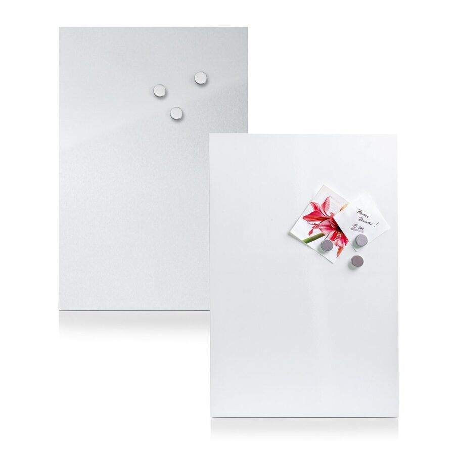 Magnettafel, Metall, weiß – Ansicht 4