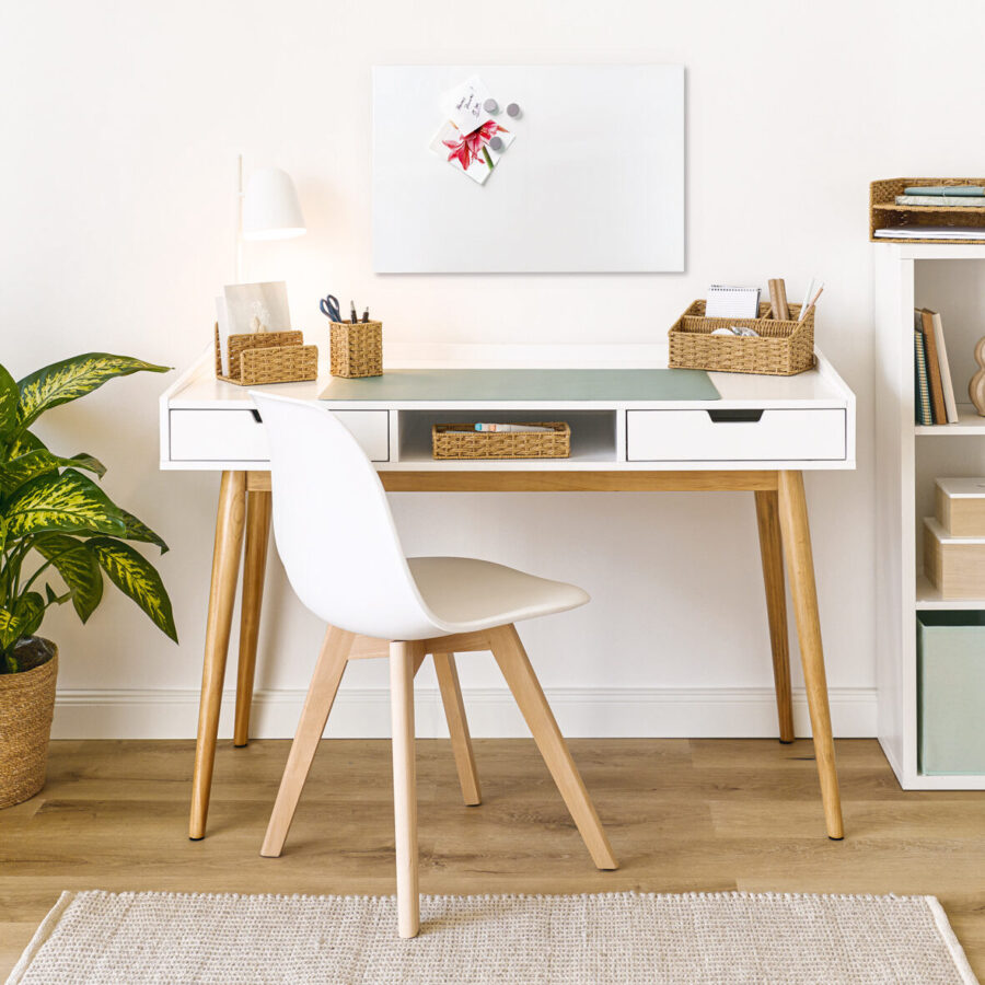 Magnettafel, Metall, weiß – Lifestyle 1