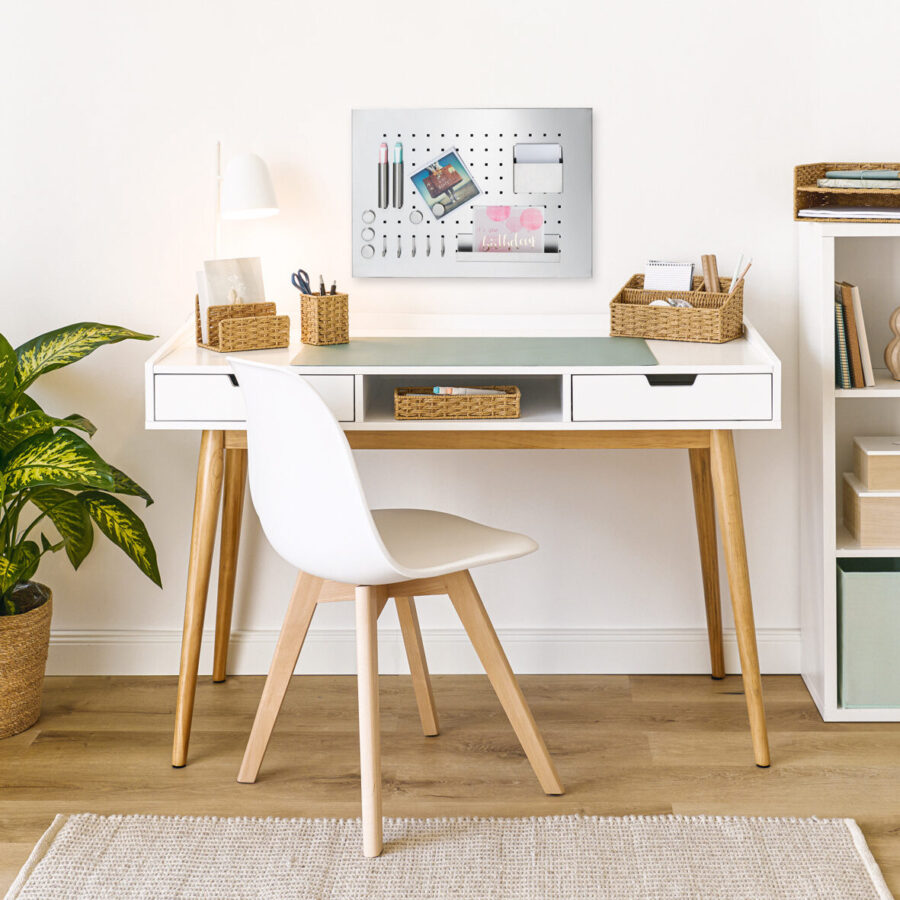 Memoboard m. Utensilien, Edelstahl – Lifestyle 1