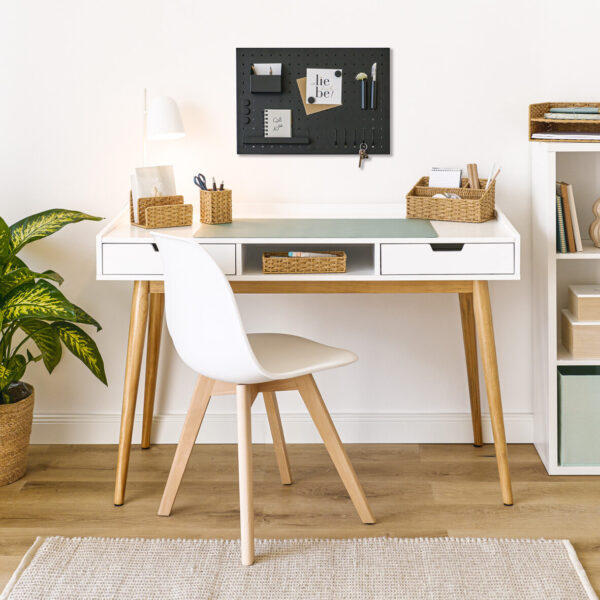 Memoboard m. Utensilien, Metall, schwarz – Lifestyle 1