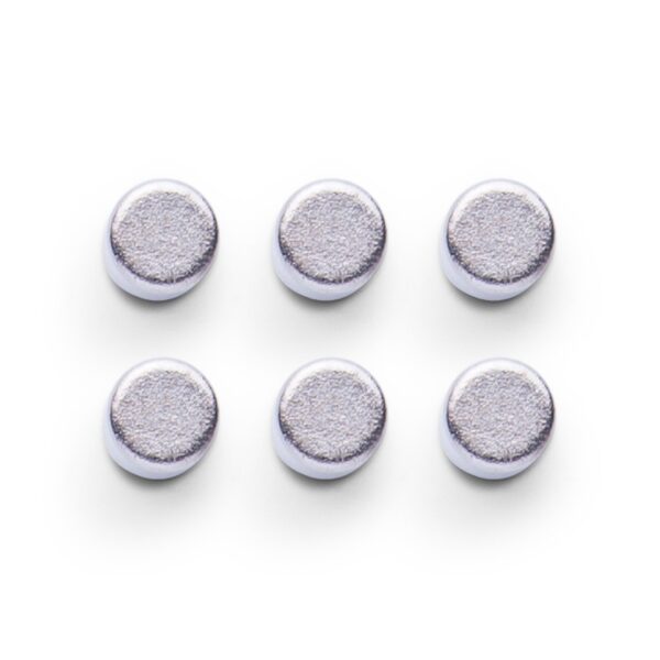 Magnet-Set, 6-tlg., extra stark, Edelstahl