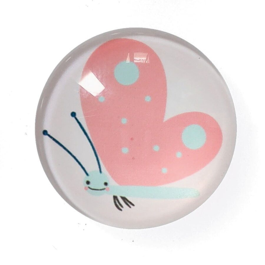 Magnet-Set "Insekten", 4-tlg., Kunststoff/Glas – Ansicht 3