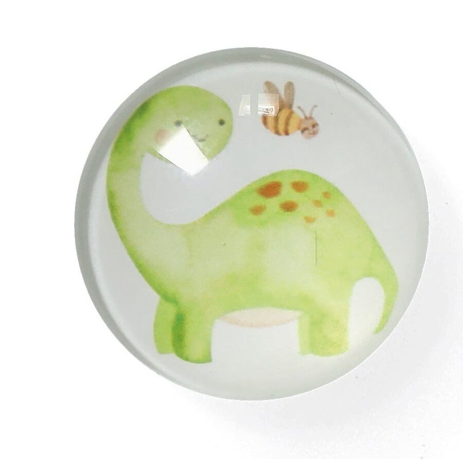 Magnet-Set "Dinos", 4-tlg., Kunststoff/Glas – Ansicht 5