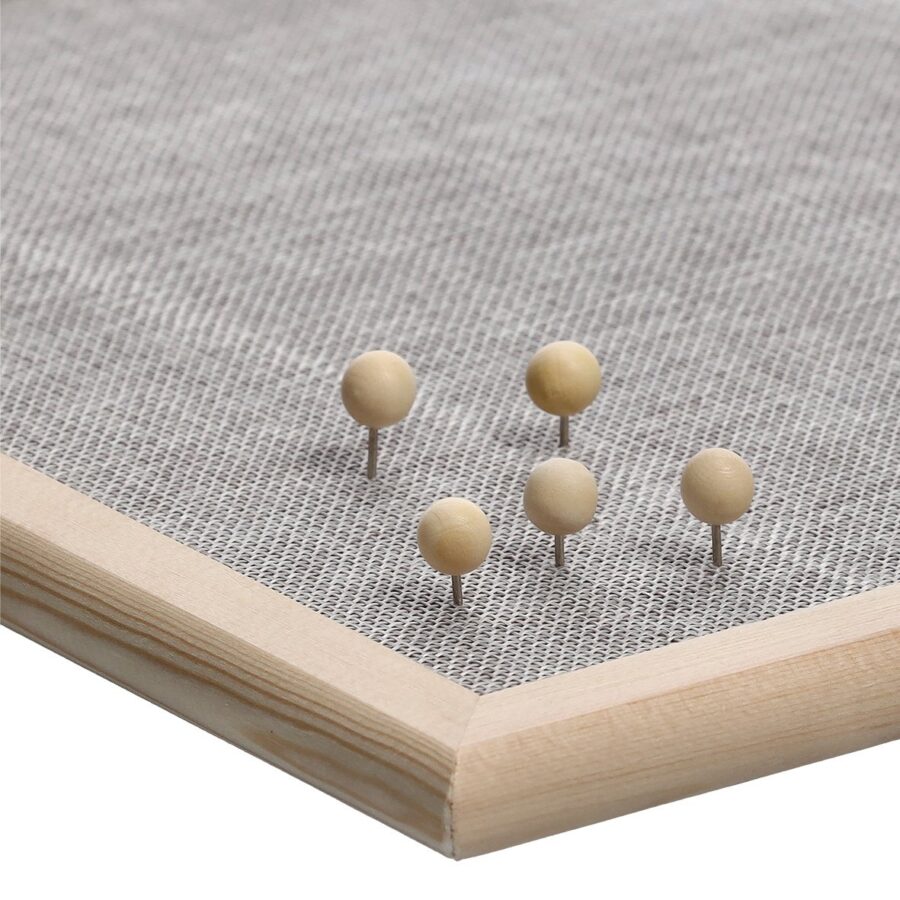 Pinboard, Leinen/Kiefer – Ansicht 2