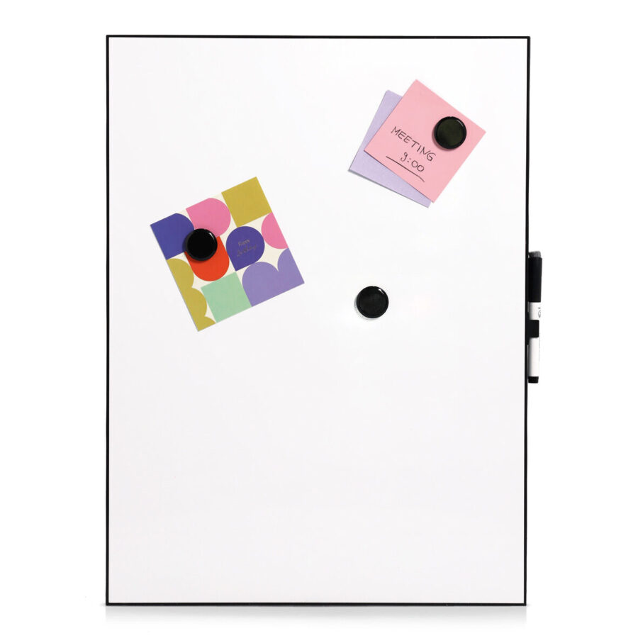 Magnet-/Schreibtafel, Metall/MDF/Kunststoff, – Ansicht 3