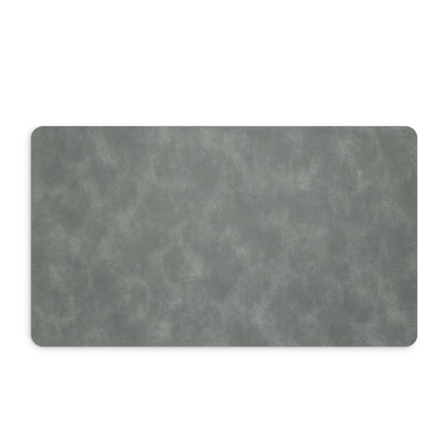 Schreibtischunterlage, Kunstleder, grau – Ansicht 4