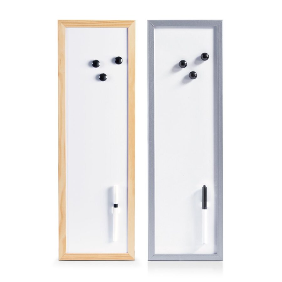 Magnet-/Schreibtafel, Metall/MDF, alugrau – Ansicht 5