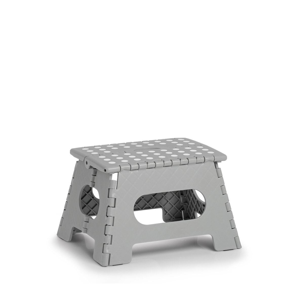 Klapphocker, Kunststoff, grau