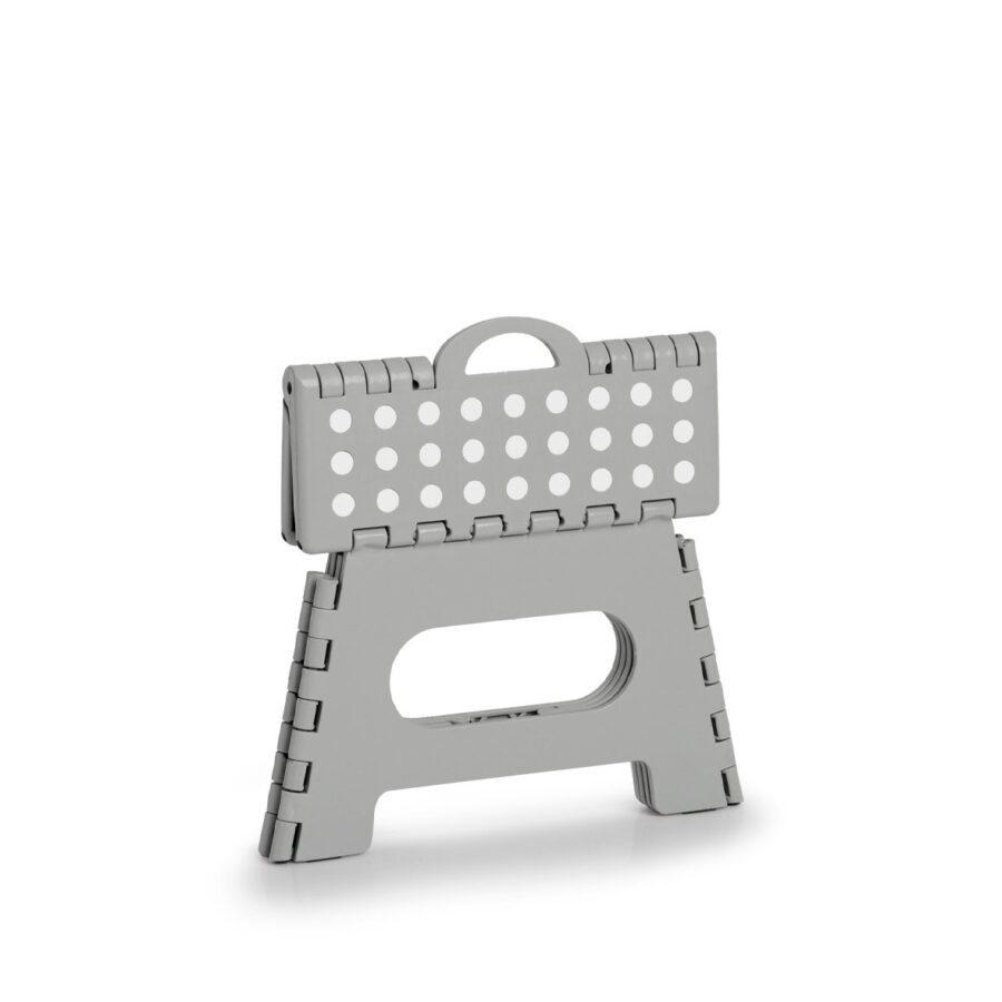 Klapphocker, Kunststoff, grau – Ansicht 5