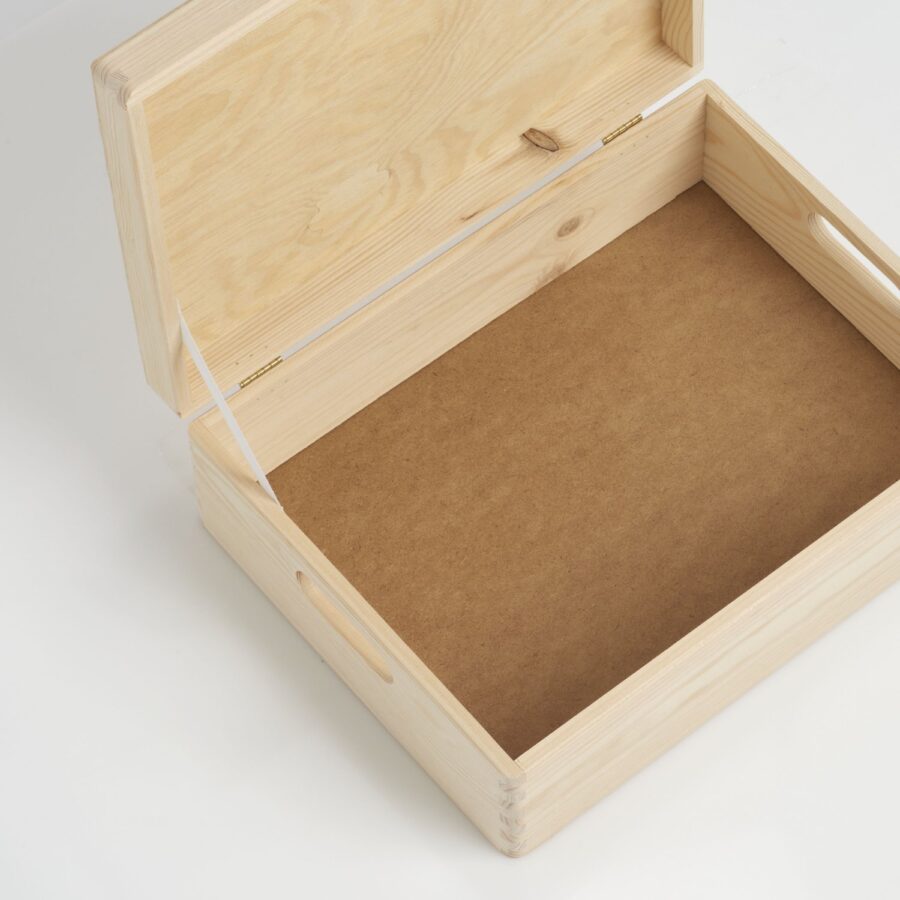 Allzweckkiste m. Deckel, Nadelholz – Ansicht 10