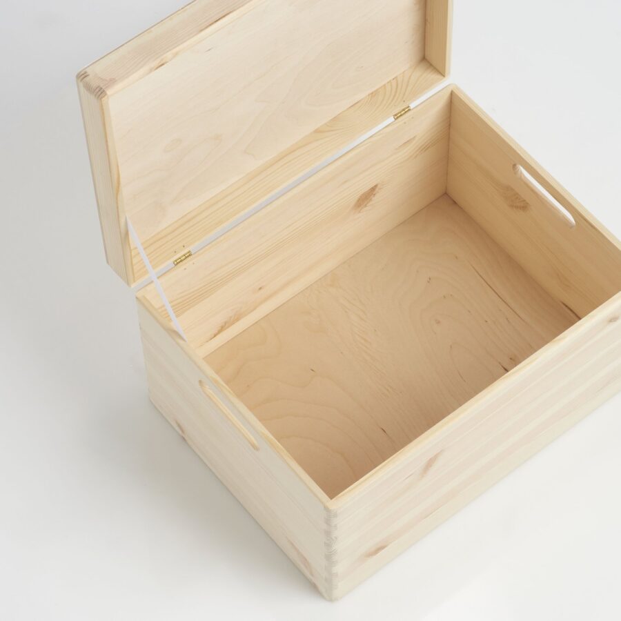 Allzweckkiste m. Deckel, Nadelholz – Ansicht 6