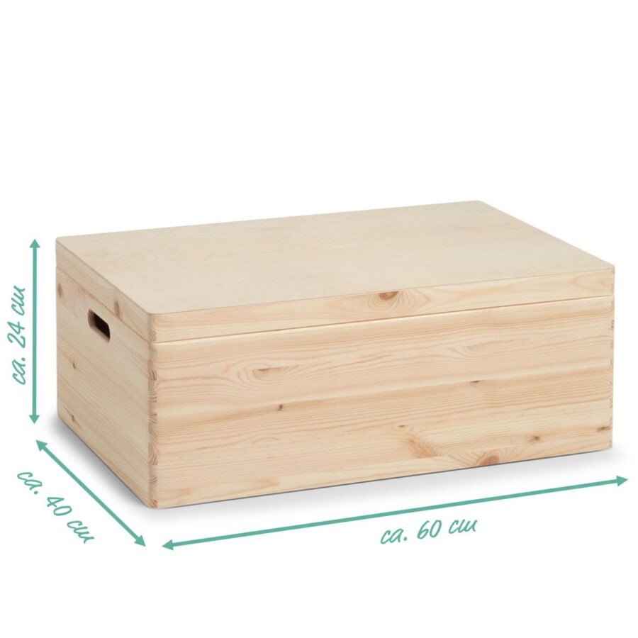 Allzweckkiste m. Deckel, Nadelholz – Ansicht 10