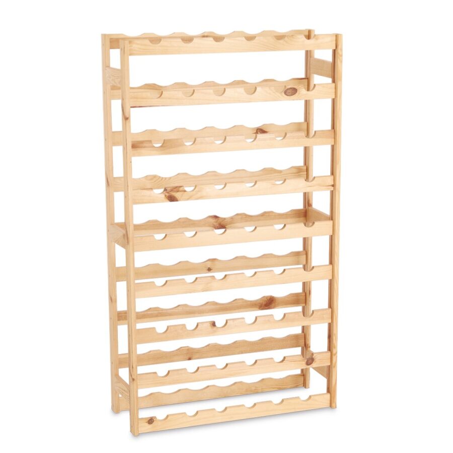 Weinregal f. 54 Fl., Kiefer – Ansicht 2