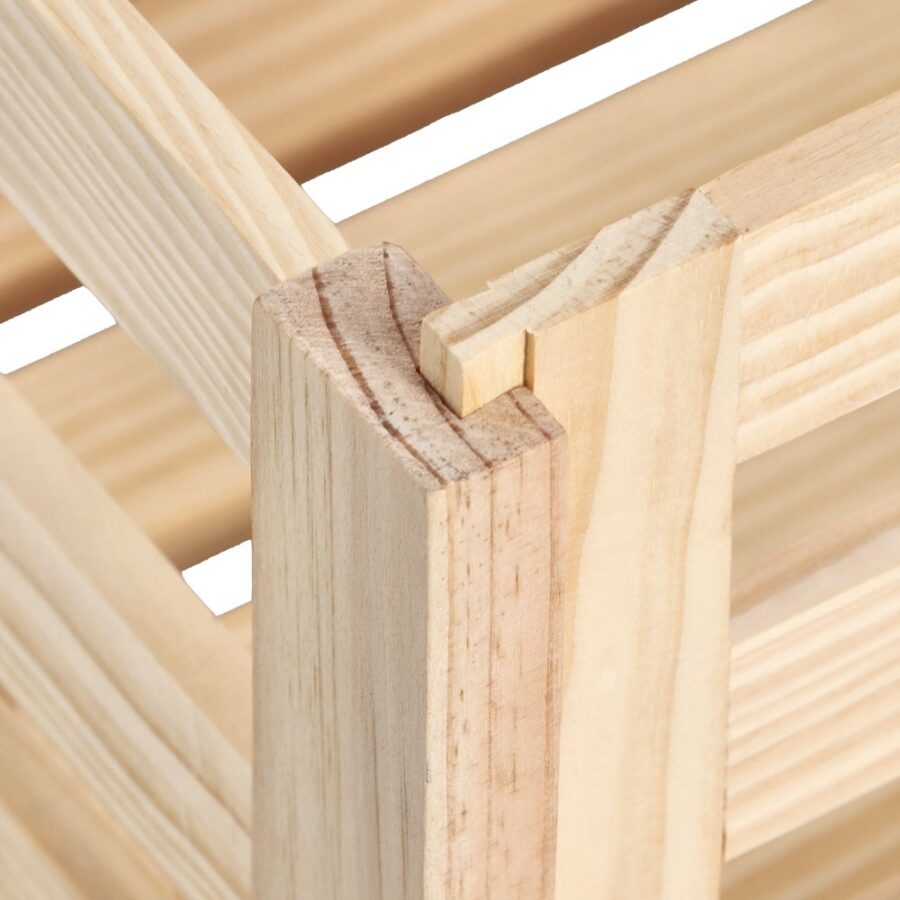 Aufbewahrungskiste 'Leisten', Kiefer – Ansicht 2