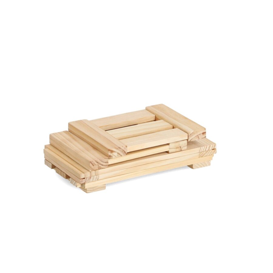 Aufbewahrungskiste 'Leisten', Kiefer – Ansicht 4