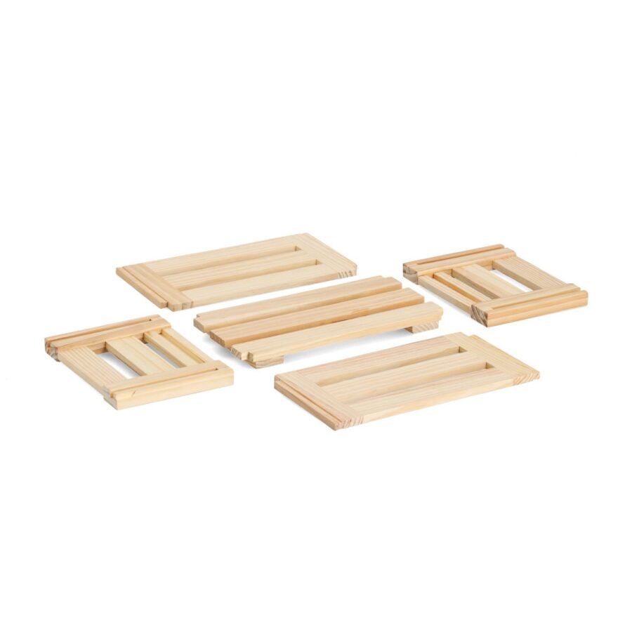 Aufbewahrungskiste 'Leisten', Kiefer – Ansicht 6