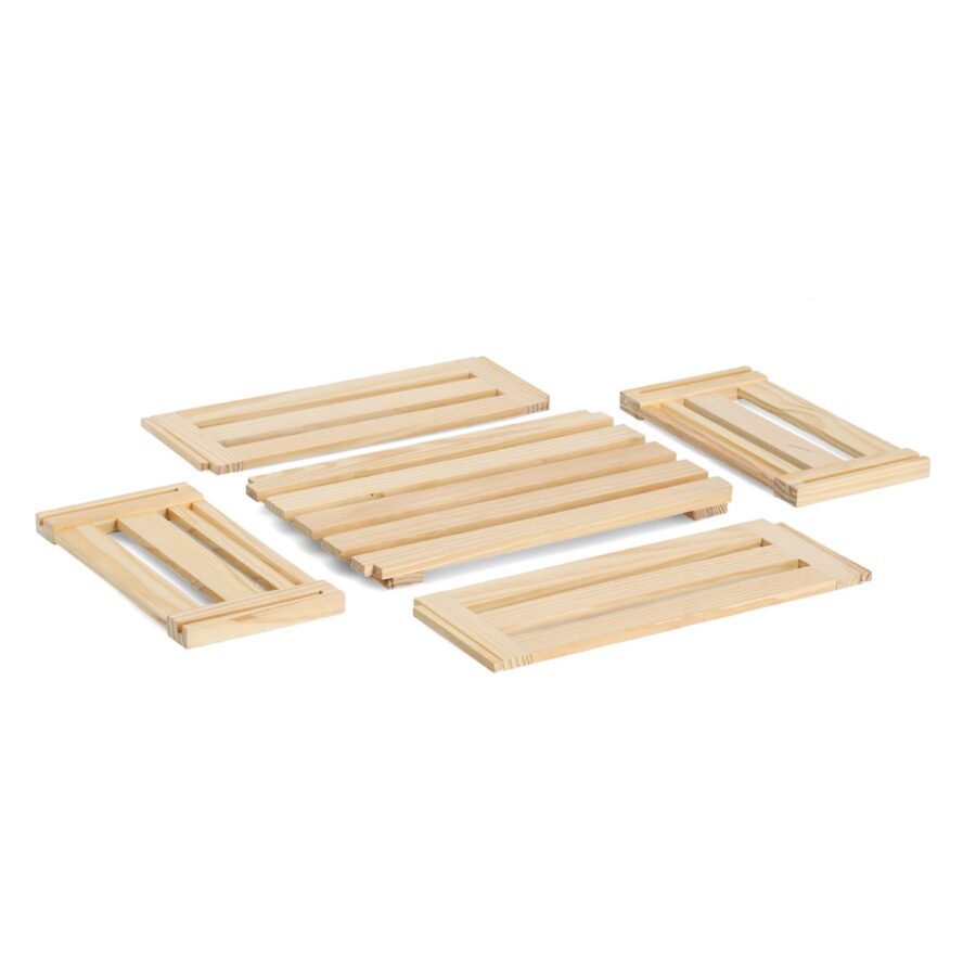 Aufbewahrungskiste 'Leisten', Kiefer – Ansicht 2