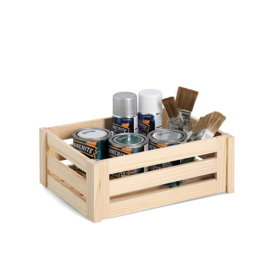 Aufbewahrungskiste 'Leisten', Kiefer – Ansicht 6