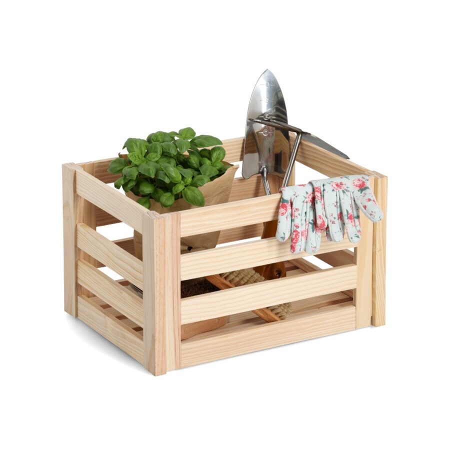 Aufbewahrungskiste 'Leisten', Kiefer – Ansicht 3