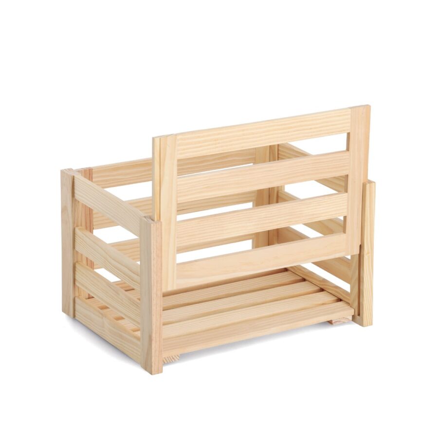 Aufbewahrungskiste 'Leisten', Kiefer – Ansicht 9