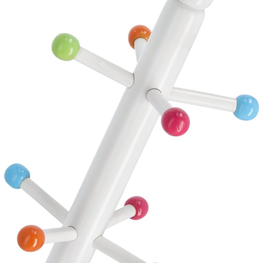 Kinder-Kleiderständer, MDF, weiß – Ansicht 3