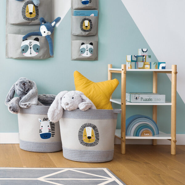 Kinder-Regal, MDF/Gummibaum, weiß – Lifestyle 1