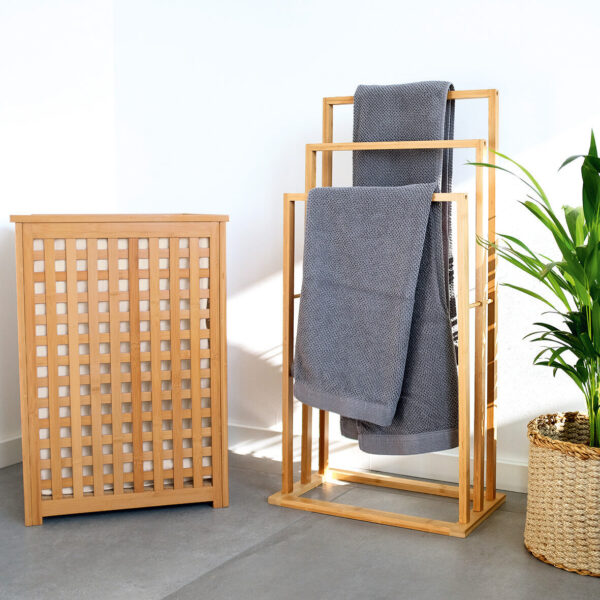 Handtuchständer, Bambus – Lifestyle 1